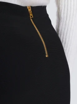 Women Balmain Jolie Madame Knit Skirt