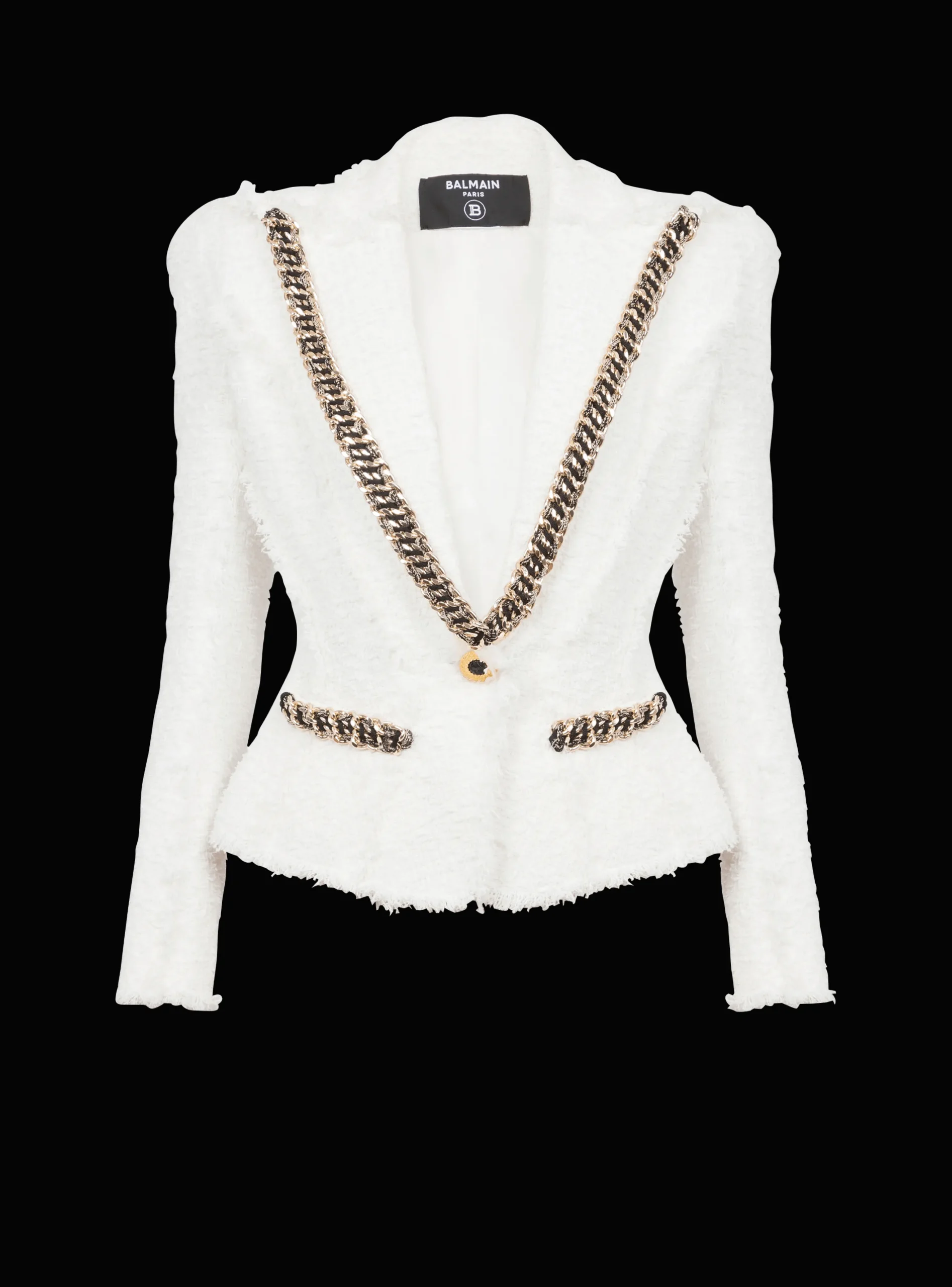 Women Balmain Jolie Madame Tweed Jacket