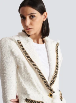 Women Balmain Jolie Madame Tweed Jacket
