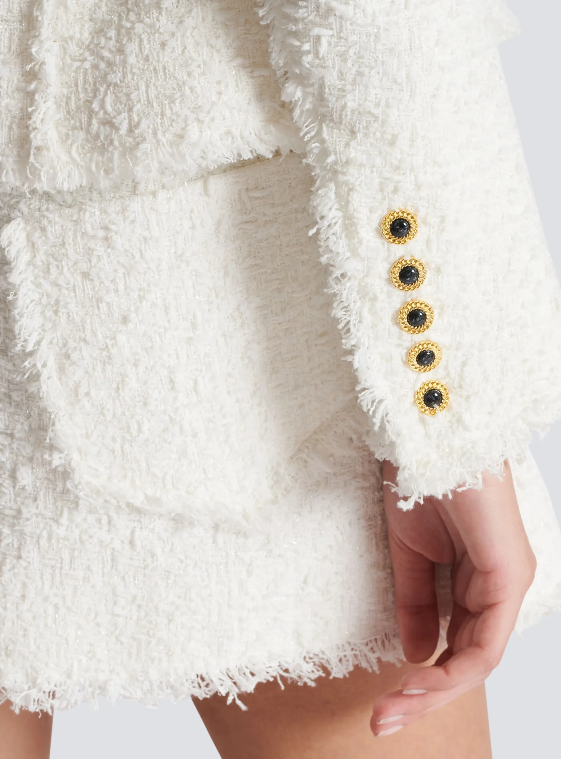 Women Balmain Jolie Madame Tweed Jacket