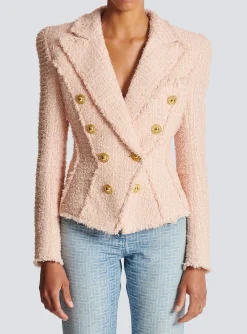 Women Balmain Jolie Madame Tweed Jacket