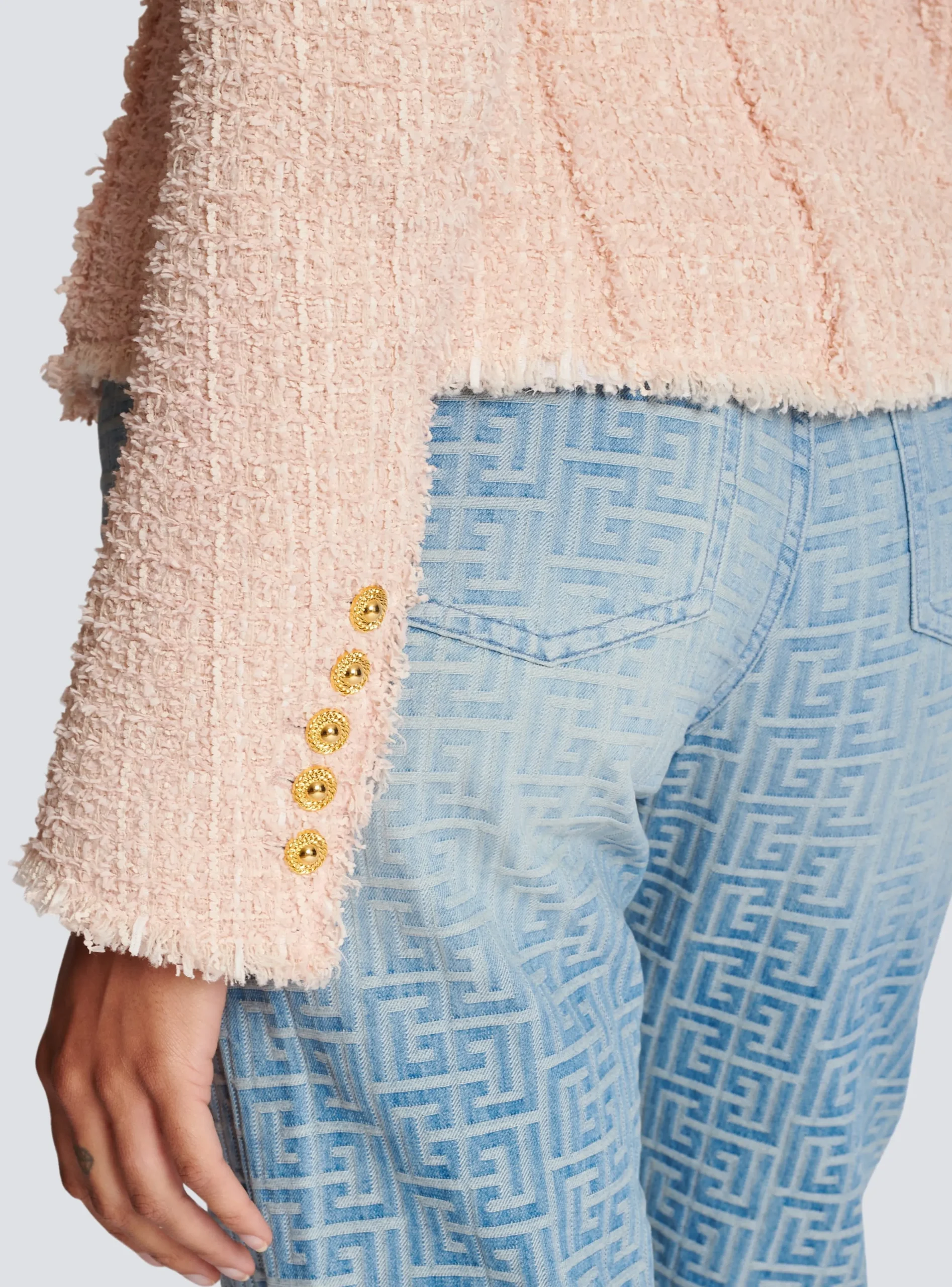Women Balmain Jolie Madame Tweed Jacket