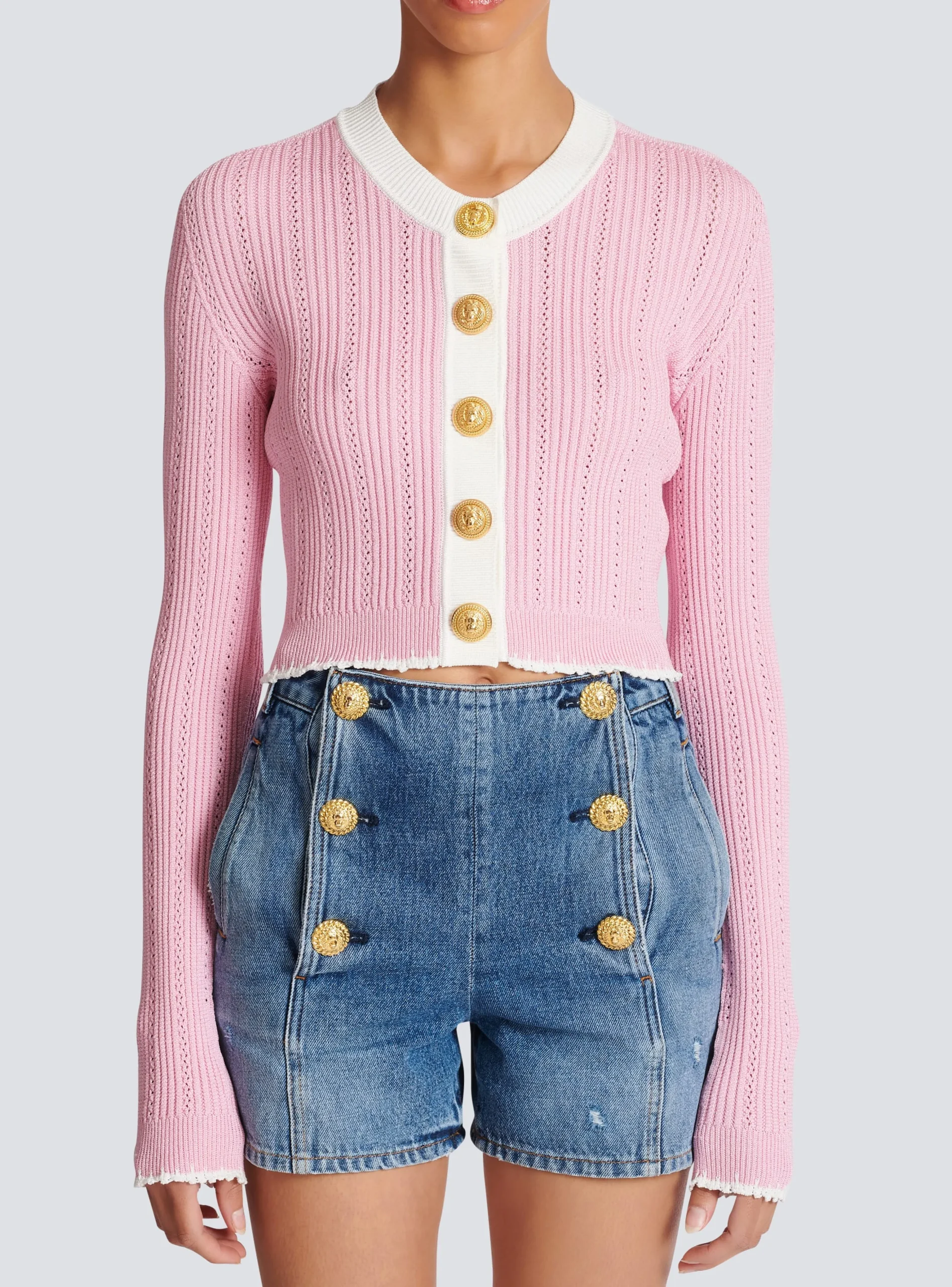 Women Balmain Knit Cardigan