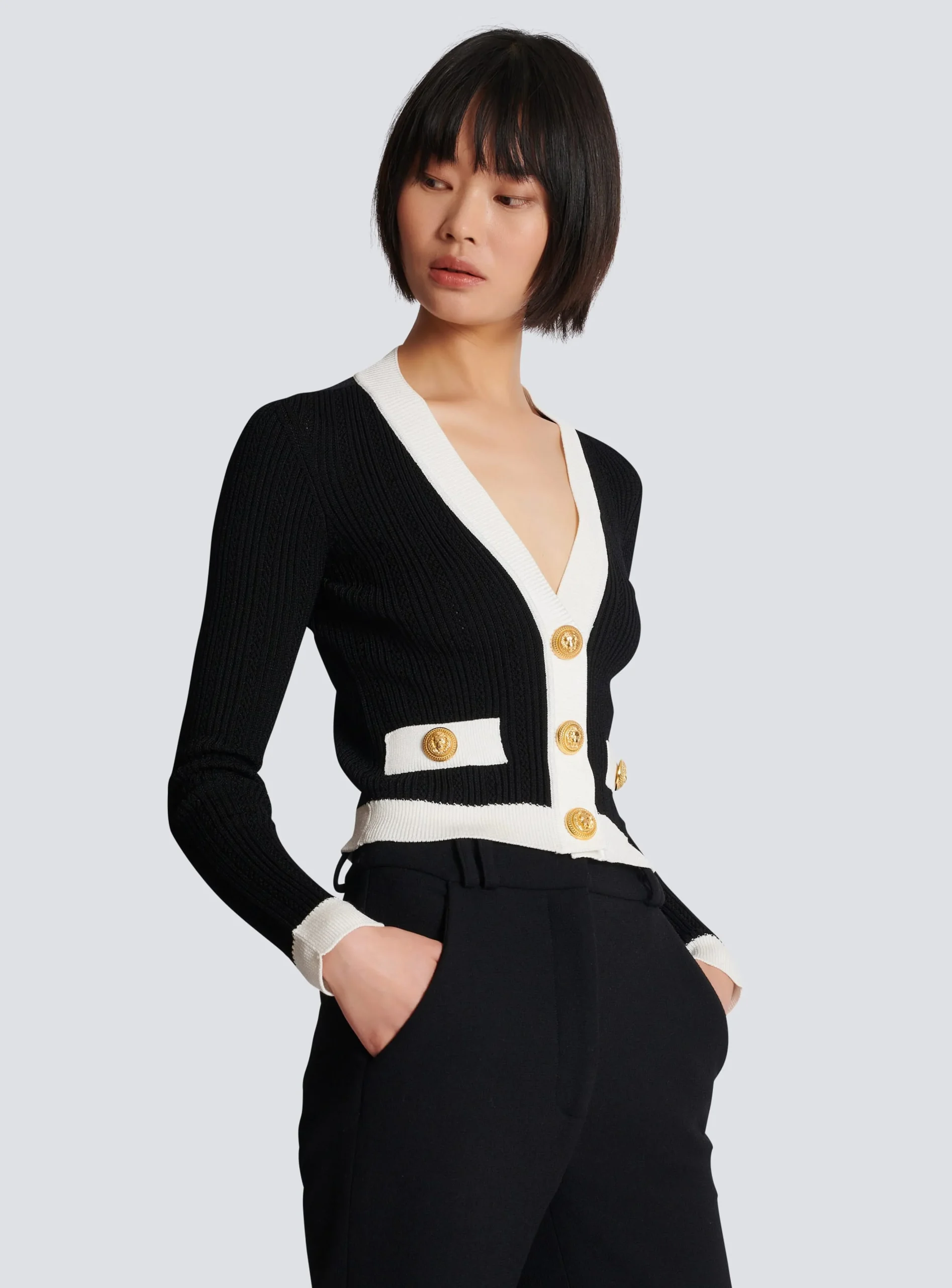 Women Balmain Knit Cardigan