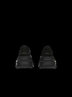 Balmain Leather, Neoprene And Suede B-Bold Low-top Sneakers