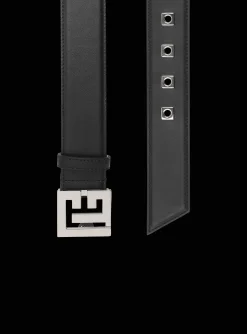 Balmain Leather PB Belt Belt