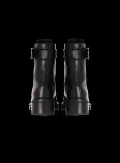 Women Balmain Leather Ranger Romy Ankle Boots