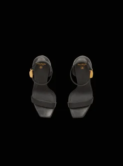Women Balmain Leather Uma Sandals