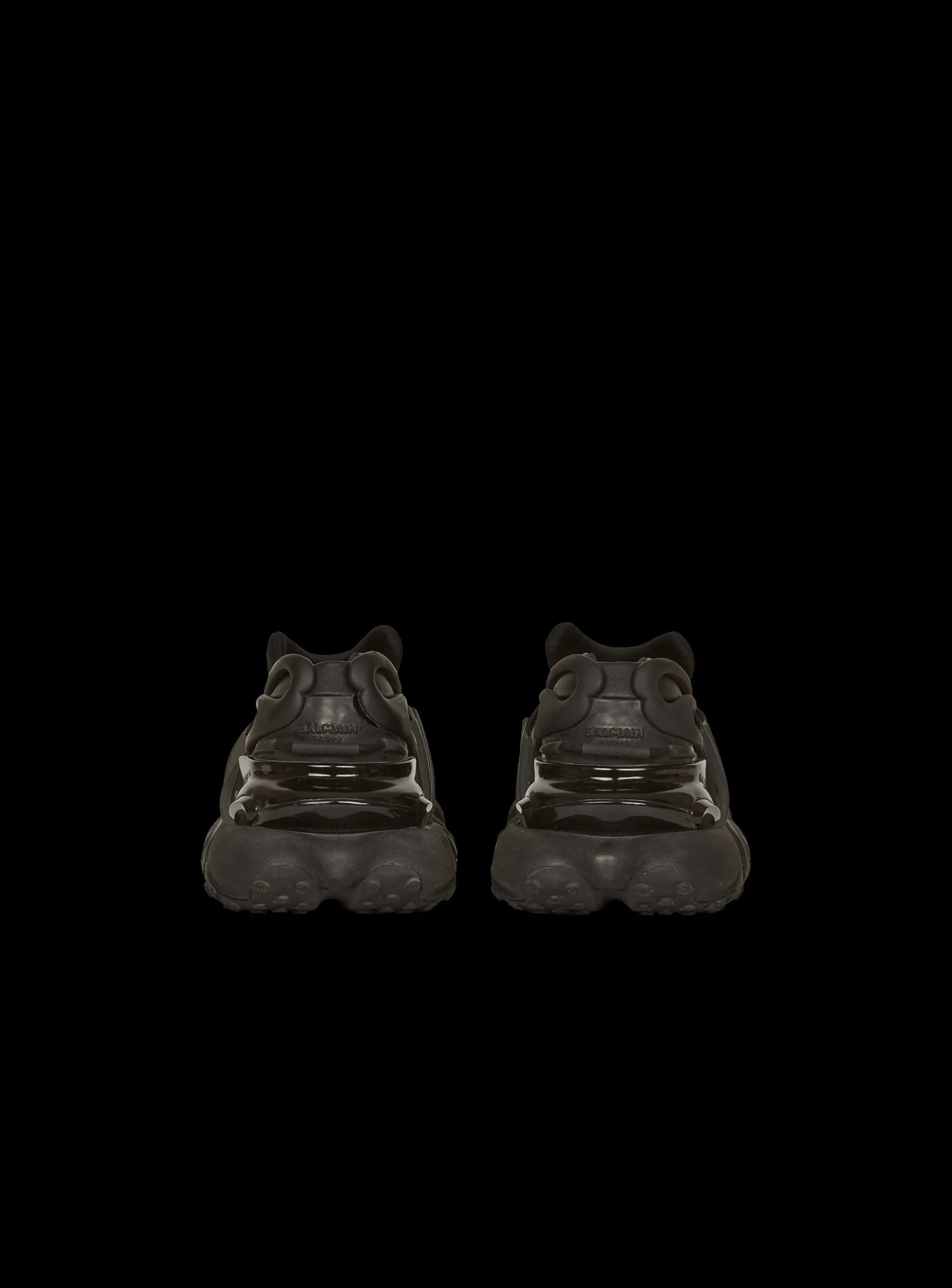 Balmain Leather Unicorn Low-top Sneakers