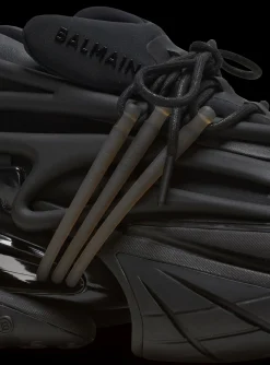 Balmain Leather Unicorn Low-top Sneakers