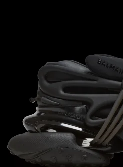 Women Balmain Leather Unicorn Low-top Sneakers