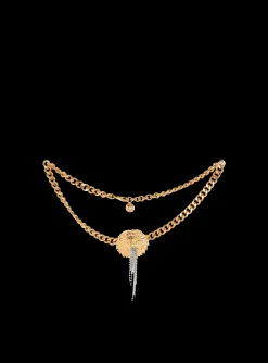 Women Balmain Lion Chain Belt