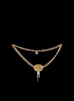 Women Balmain Lion Chain Belt
