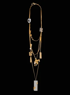 Women Balmain Long Miami Pendant Necklace