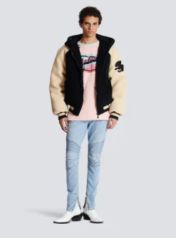 Balmain Loose Miami Printed T-shirt