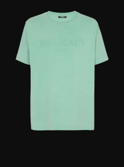 Balmain Loose T-shirt With Vintage Embroidery