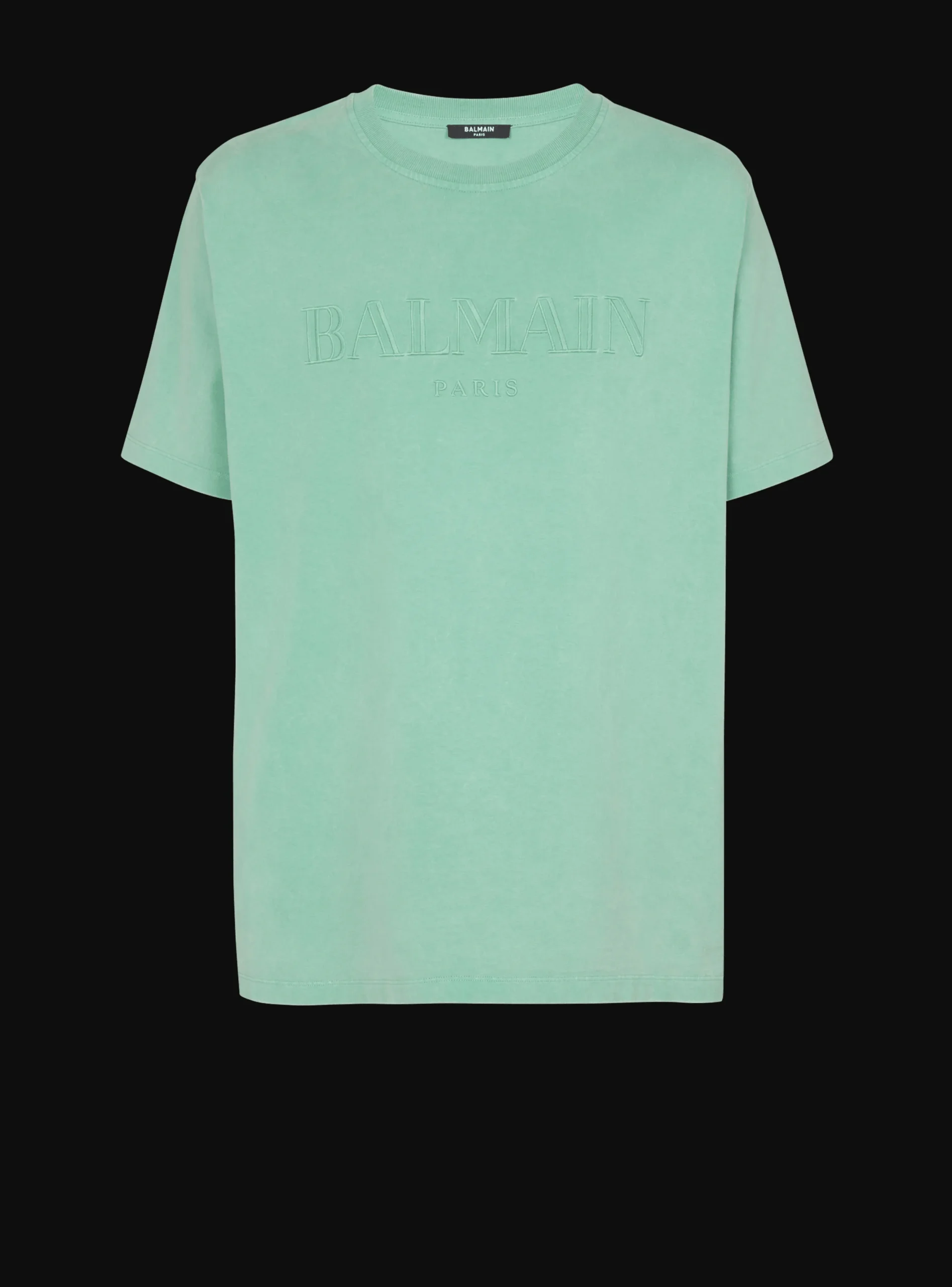 Balmain Loose T-shirt With Vintage Embroidery