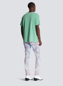 Balmain Loose T-shirt With Vintage Embroidery