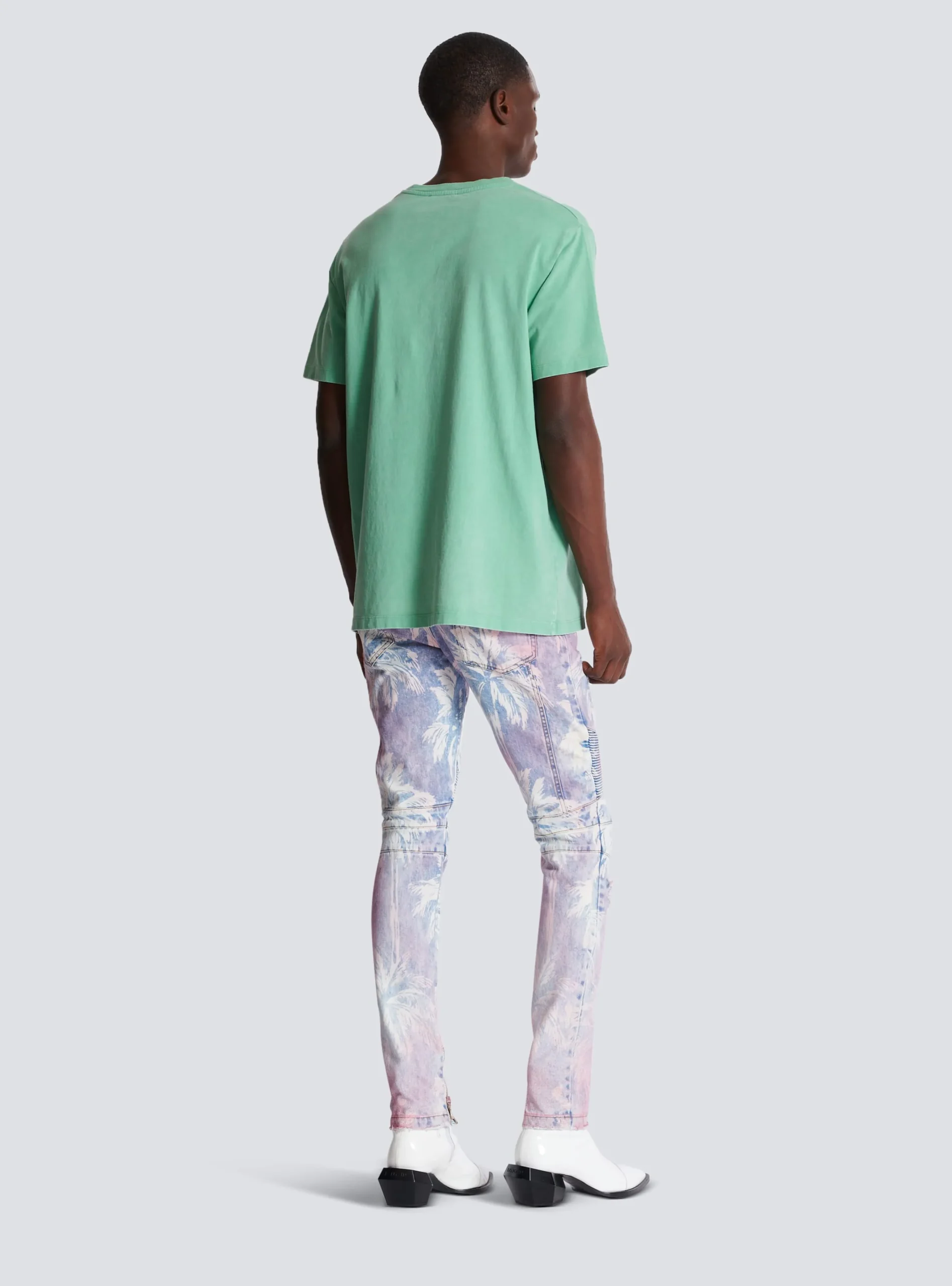 Balmain Loose T-shirt With Vintage Embroidery