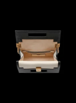 Women Balmain Medium-sized Black And Leather 1945 Heritage Bag
