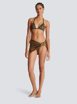 Women Balmain Metallic B Sarong