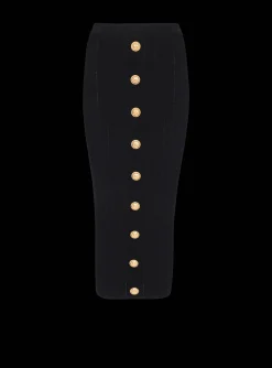 Women Balmain Mid-length Knit Skirt