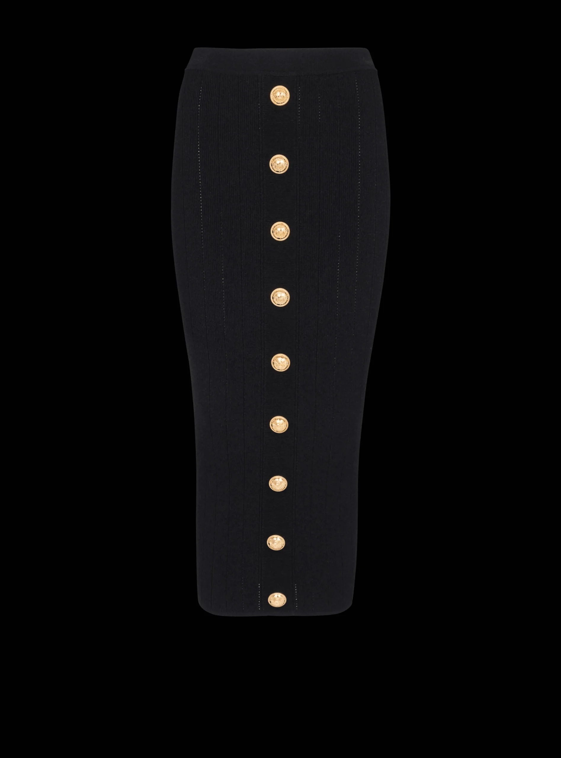 Women Balmain Mid-length Knit Skirt