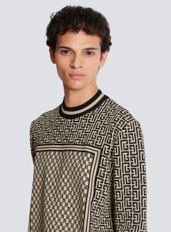Balmain Mini Monogram Jumper