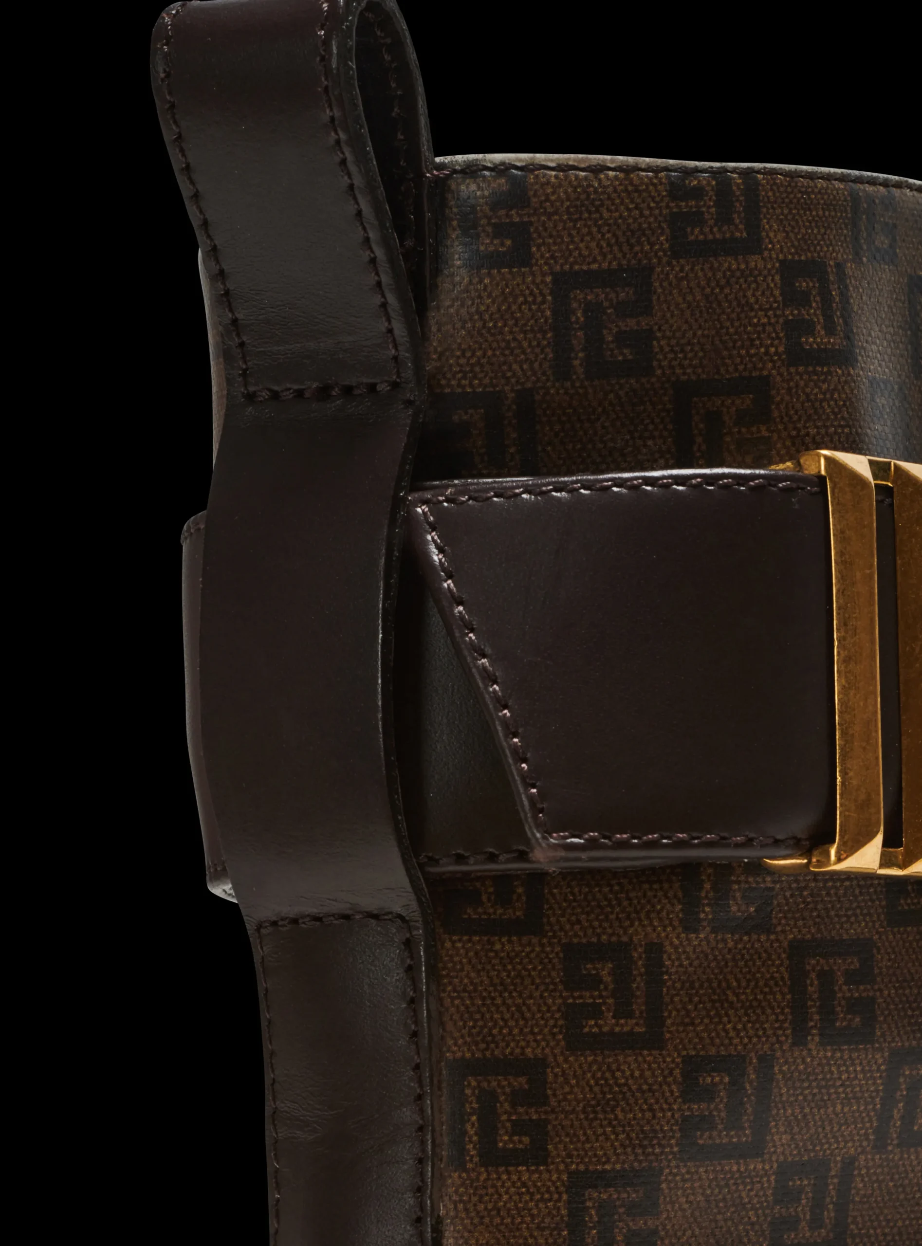 Women Balmain Mini Monogram Romy Army Boots