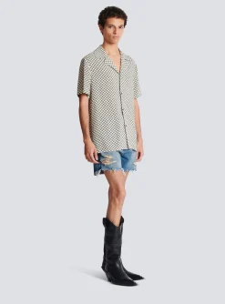 Balmain Mini Monogram Shirt