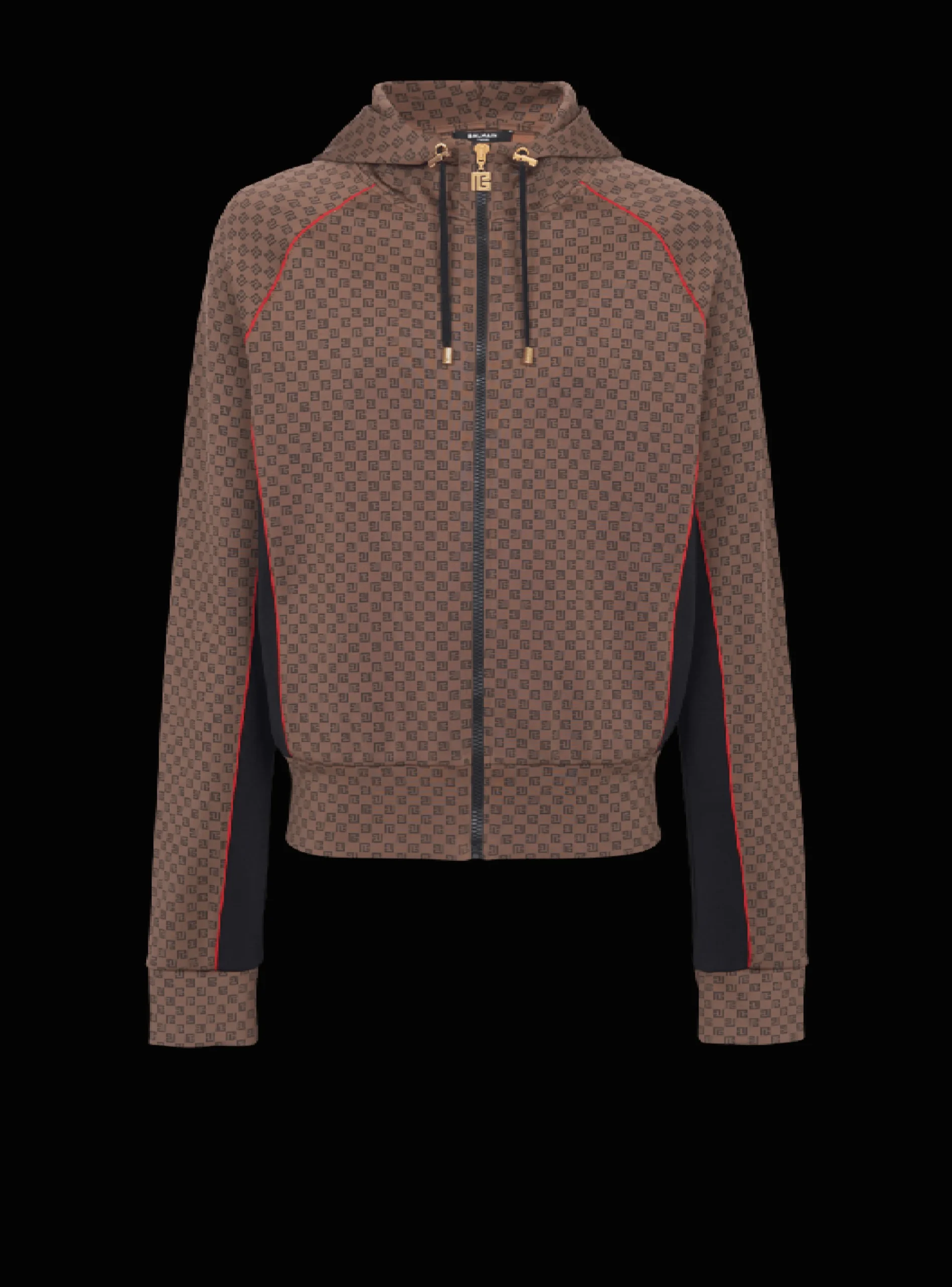 Balmain Mini Monogram Tracksuit Jacket