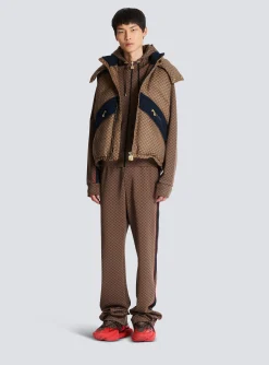 Balmain Mini Monogram Tracksuit Jacket