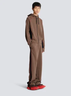 Balmain Mini Monogram Tracksuit Jacket