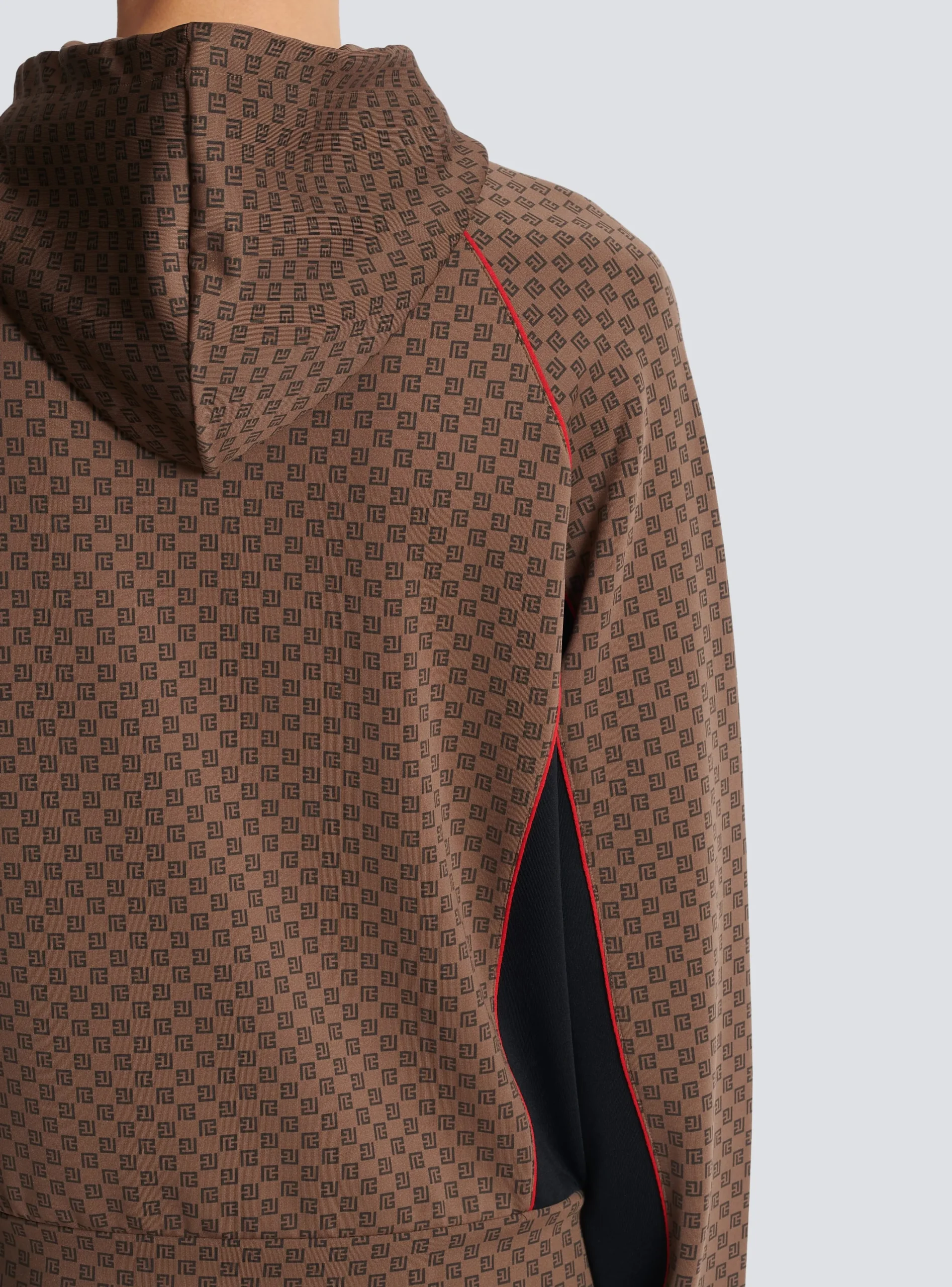 Balmain Mini Monogram Tracksuit Jacket