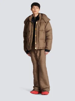 Balmain Mini Monogrammed Down Jacket