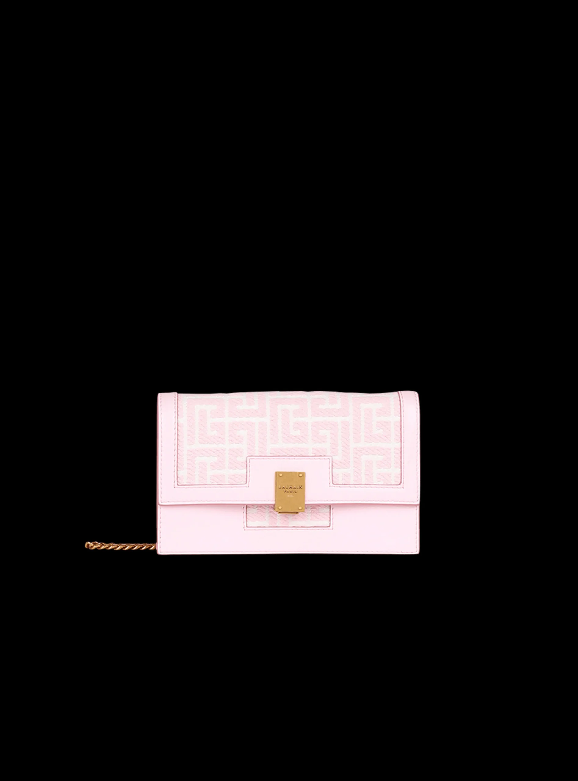 Women Balmain Mini-sized Bicolor Jacquard 1945 Bag