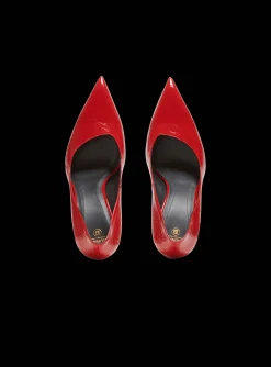 Women Balmain Moneta Patent Leather Courts