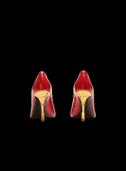 Women Balmain Moneta Patent Leather Courts