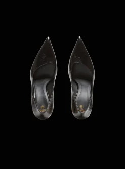 Women Balmain Moneta Patent Leather Courts