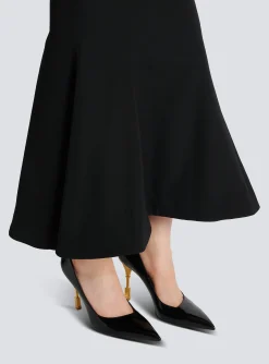 Women Balmain Moneta Patent Leather Courts