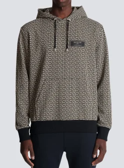 Balmain Monogram Hoodie
