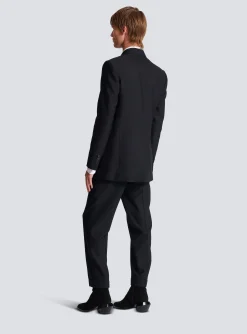 Balmain Monogram Jacquard Blazer