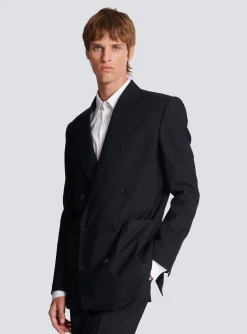 Balmain Monogram Jacquard Blazer