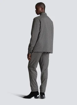 Balmain Monogram Nylon Overshirt
