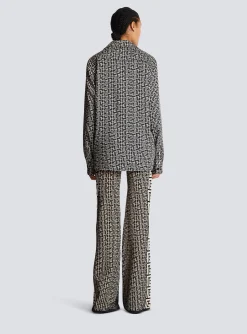 Women Balmain Monogrammed Shirt