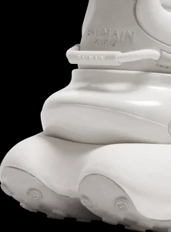 Balmain Neoprene And Leather Unicorn Low-top Sneakers