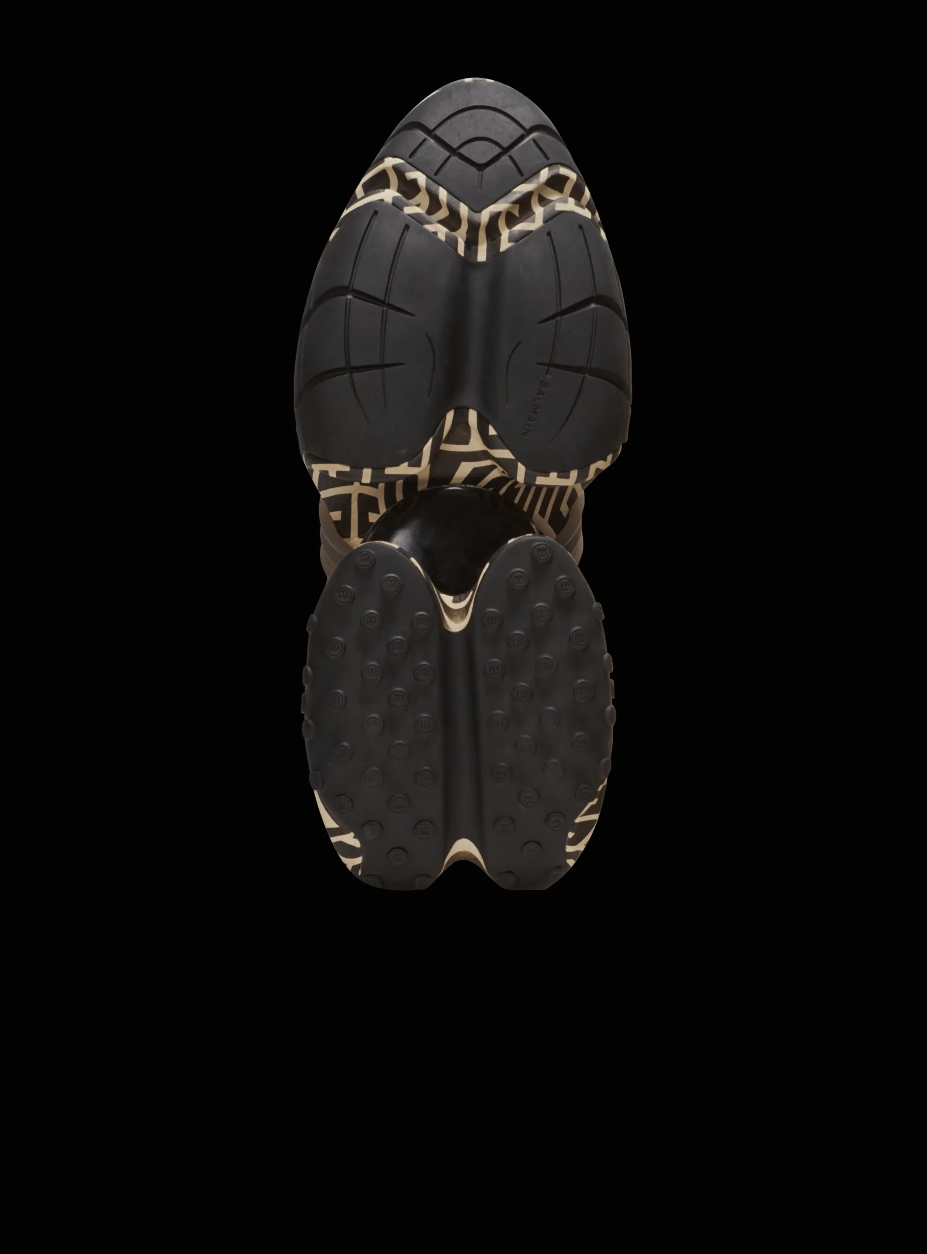 Balmain Neoprene And Leather Unicorn Low-top Sneakers