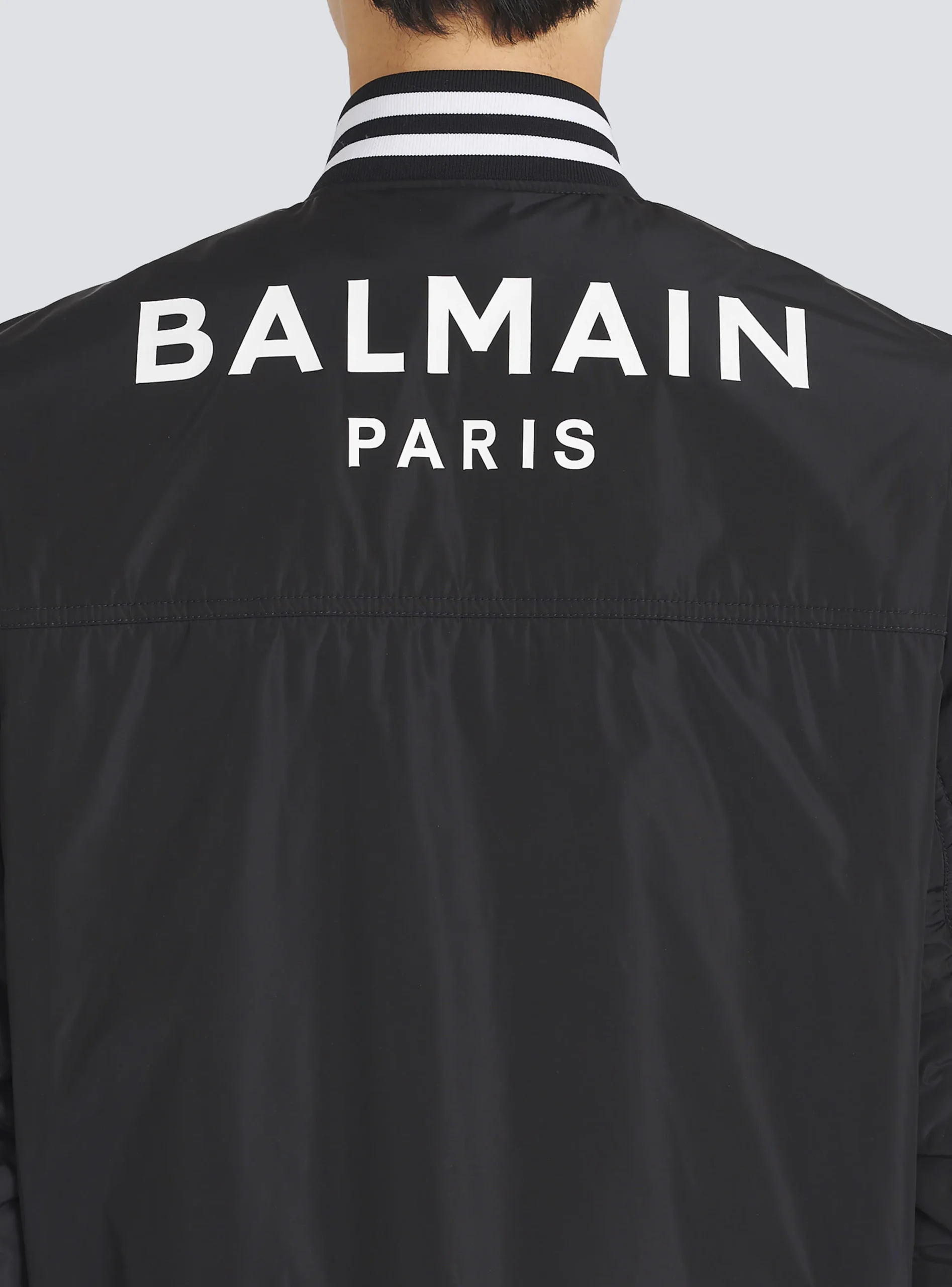 Balmain Nylon Bomber Jacket
