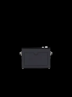 Women Balmain Radio Rubber-effect Leather Bag