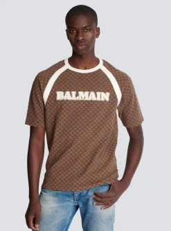 Balmain Retro Mini Monogram T-shirt